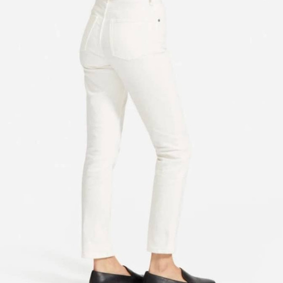 NEW Everlane The Cheeky Straight Jean in Bone Size 29 Ankle - Picture 4 of 9